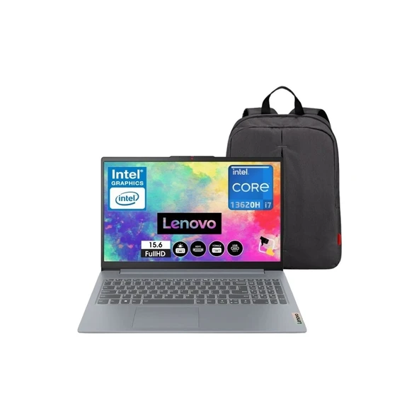 Ideapad Slim 3 Intel Core I7-13620H 16GB 1tb SSD Windows 11 Pro 15.6" Taşınabilir Bilgisayar 83EM005UTR Csrtech Çantalı ürün görseli 1