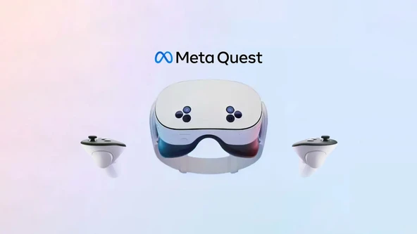 PTTAVM: Meta Quest 3S 128 GB Kablosuz Sanal Gerçeklik Gözlüğü