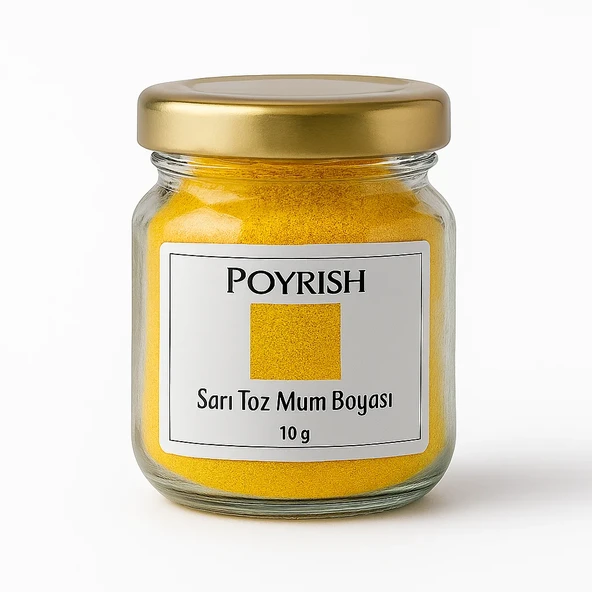 Toz Mum Boyası Sarı 8 Gr ürün görseli 1