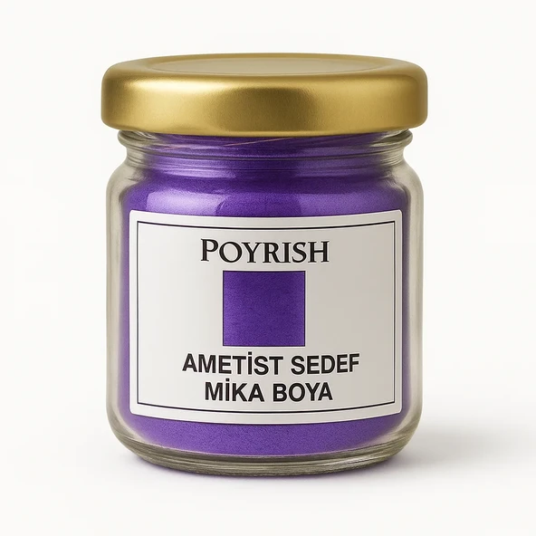 Ametist Sedef Mika Boya 10 Gr. ürün görseli 1