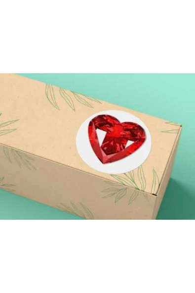 Sevgililer Günü Serisi 2 Yuvarlak Mat Çıkartma Valentine's Day Series Round Sticker 4 Cm (40 Adet) ürün görseli 1
