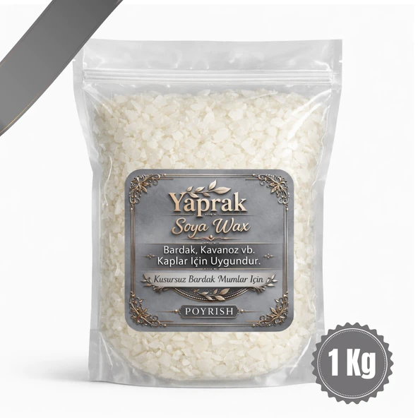 Soya Wax A Kalite 1 Kg. Yaprak Formda ürün görseli 1