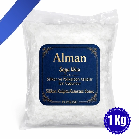 Soya Wax Alman Rendeli 1 Kg. (PY2095) ürün görseli 1