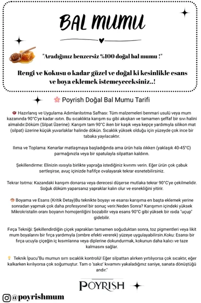 Balmumu 200 Gr. - Resim 2