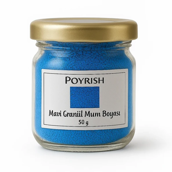 Mavi Granül Mum Boyası 50 Gr ürün görseli 1