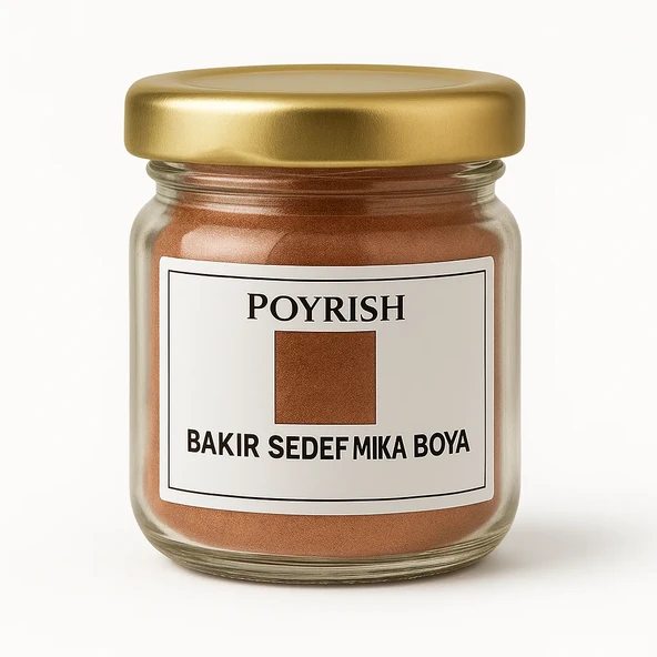 Bakır Sedef Mika Boya 10 Gr. ürün görseli 1