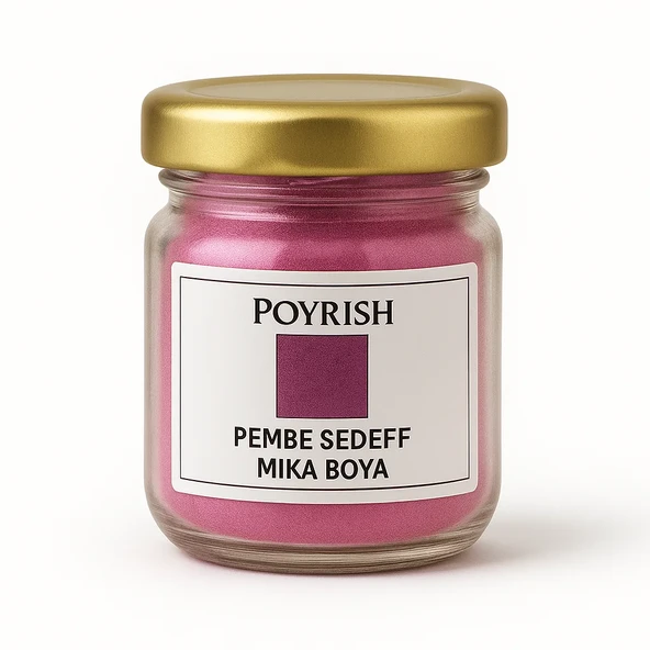 Pembe Sedef Mika Boya 10 Gr. ürün görseli 1