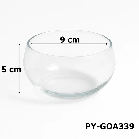 Cam Bardak Mumluk Şeffaf - PY-GOA339 - Resim 2