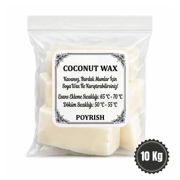 Coconut Wax 10 Kg. Hindistancevizi Yağı ürün görseli 1