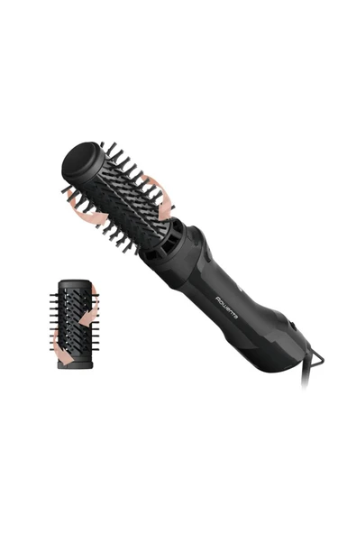 Rowenta UB9520 Brush Active 2 Kademeli Seramik Kaplama Elektrikli Saç Şekillendirici Tarak ürün görseli 1
