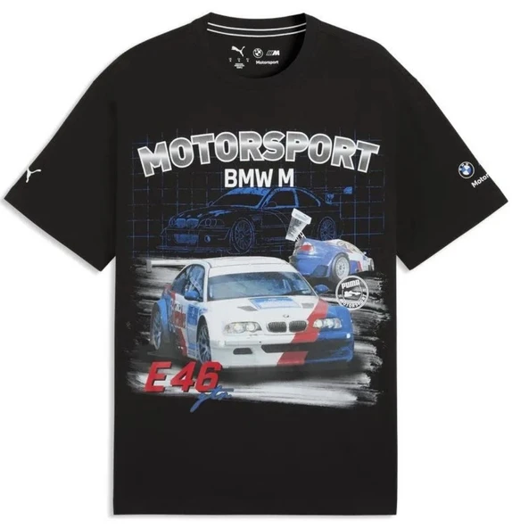 Puma 634888 BMW MMS Sportswear Grphc Tee Tişört Erkek T-Shirt ürün görseli 1