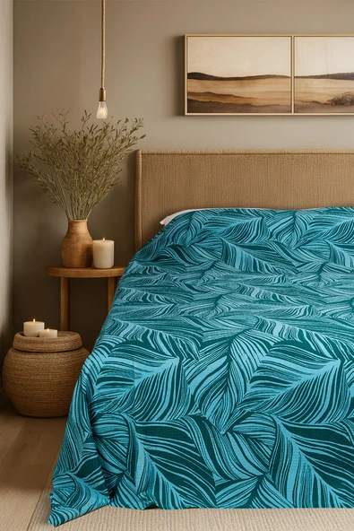 Cotton Collection Tek Kişilik Yatak Örtüsü Meris ürün görseli 1