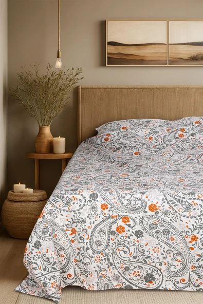 Cotton Collection Tek Kişilik Yatak Örtüsü Velina ürün görseli 1