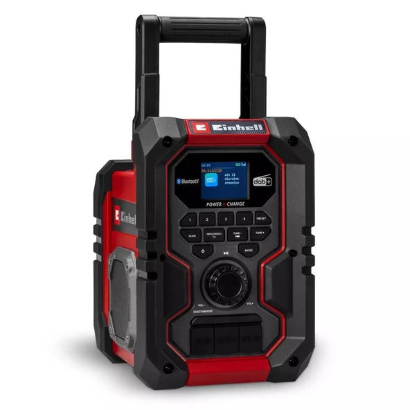 Einhell TE-CR 18 Li DAB+/FM/BT Solo Akülü Radyo 3407995 ürün görseli 1
