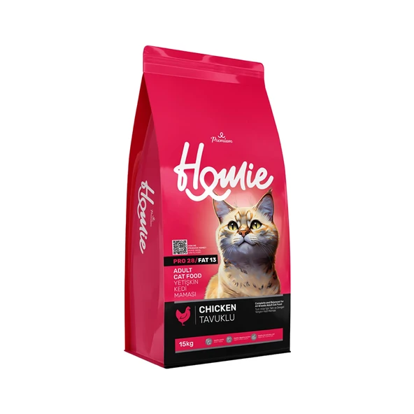Homie Premium Tavuk Etli Yetişkin Kedi Maması (15 kg) ürün görseli 1