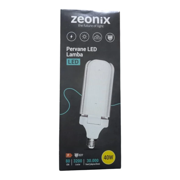 Zeonix 40w 3 Kanatlı Pervane Ampul P83663S2736 - Resim 3