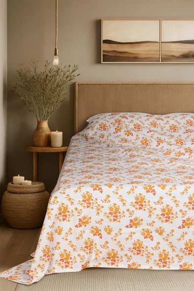 Cotton Collection Tek Kişilik Yatak Örtüsü Solara ürün görseli 1