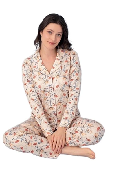 Bellisama Yumuşak Dokulu Rahat Kadın Pijama Takımı Tam Kalıp S/2XL ürün görseli 1