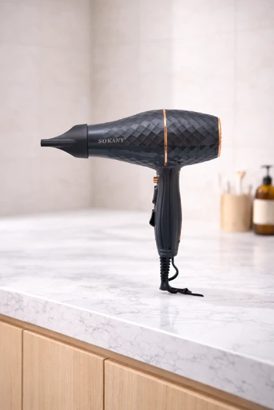 Sokany 3000W 2 Kademeli Isı ve Hız Ayarlı Saç Kurutma Makinesi SK-2224 ürün görseli 1