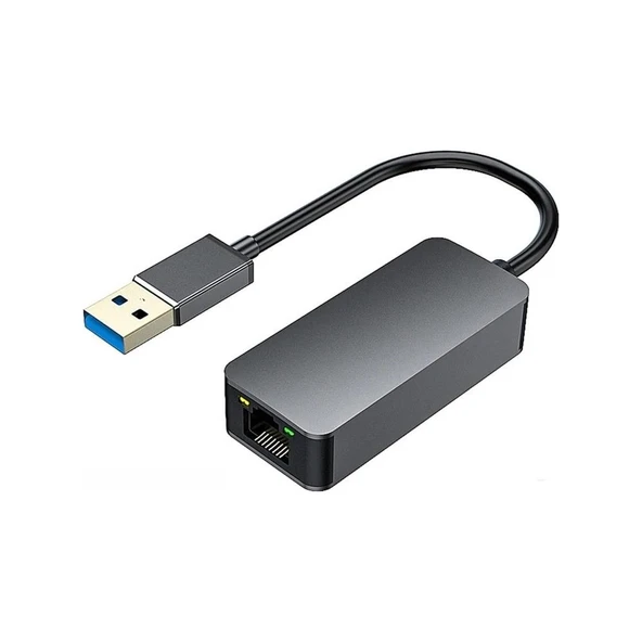 TAPLIN USB To Ethernet 2500MBPS 2.5g Lan Internet Çevirici Dönüştürücü Adaptör ürün görseli 1