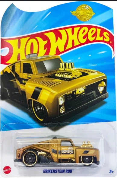 PTTAVM: Hot Wheels 2025 Erikenstein Rod Gold Edition Altın Rengi