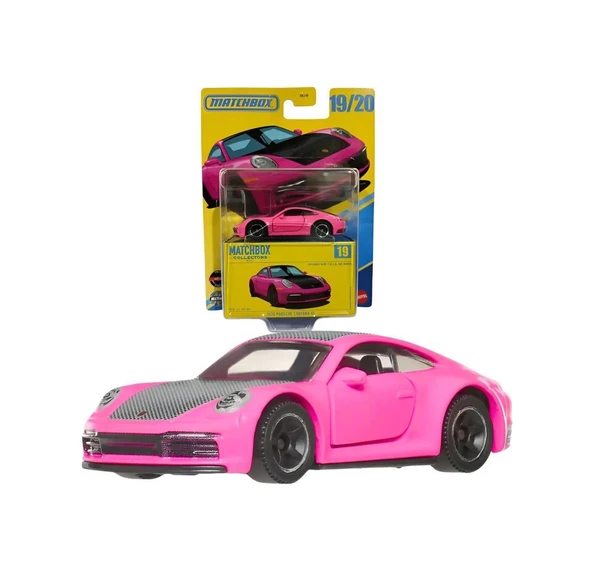 Matchbox Koleksiyon Araçlar 2020 Porsche Carrera 4s Gbj48 - Jcl43 Sarı ürün görseli 1