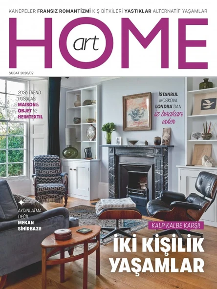 Home Art Dergi Şubat 2026 ürün görseli 1
