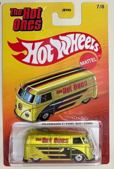 Hot Wheels The Hot Ones Volkswagen T1 Panel Bus Açık Sarı ürün görseli 1
