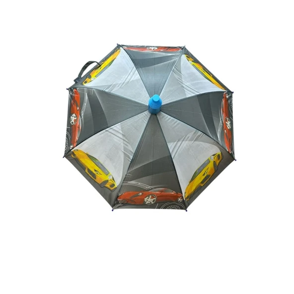 Skybelt 66 cm Kılıflı Bardaklı Çocuk Şemsiyesi Sky-202-Gri ürün görseli 1