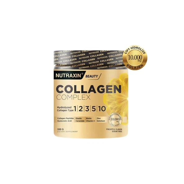 Nutraxin Beauty Collagen Complex 330 g - Tip 1,2,3,5,10 Hydrolyzed Kolajen ürün görseli 1
