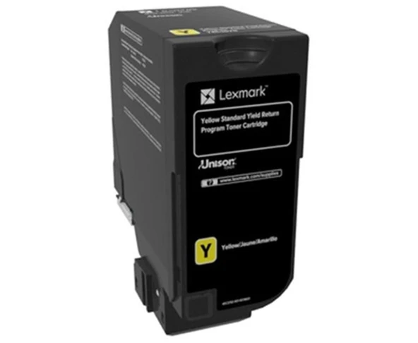 Lexmark 74C5SY0 7.000 Sayfa Yellow Sarı Toner CS720-725 CX725 ürün görseli 1