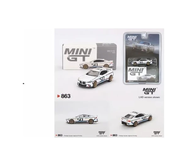 Mini Gt Bl 863 Bmw 3.0 Csl White 1/64 Model Araba ürün görseli 1