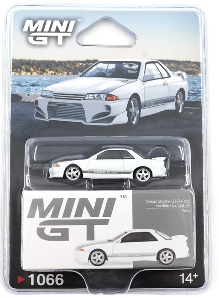 Mini Gt 1/64 Nissan Skyline Gt-r R32 Veilside Combat C-ı White Mgt01066-blister Beyaz ürün görseli 1