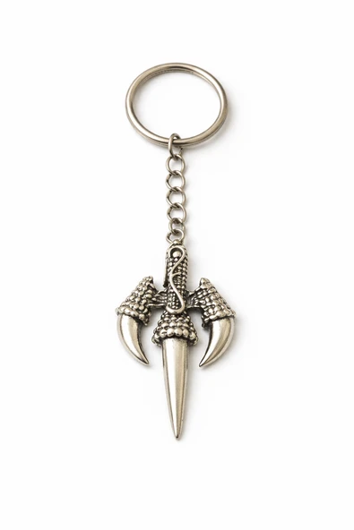 Metal Pençe Formlu Figür Anahtarlık – Dekoratif Tasarım Anahtarlık ürün görseli 1
