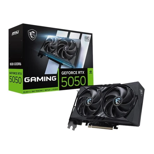 MSI GeForce RTX 5050 8G Gaming OC GD6 128Bit RTX 5050 8G GAMING OC ürün görseli 1