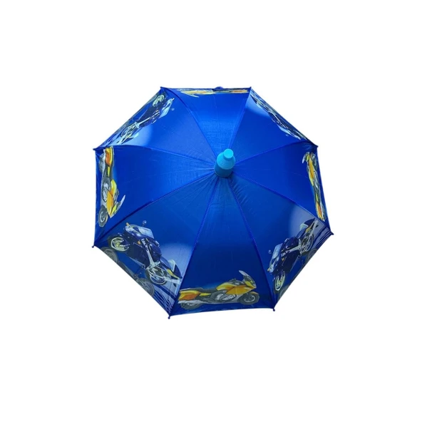 Skybelt 66 cm Kılıflı Bardaklı Çocuk Şemsiyesi Sky-202-Sarı Motor ürün görseli 1