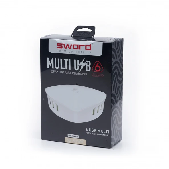 Sw-6U3Gn 6 Lı Usb Adaptör - Resim 2