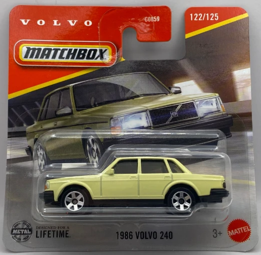 Matchbox 1986 Volvo 240 Resimdeki Renk ürün görseli 1