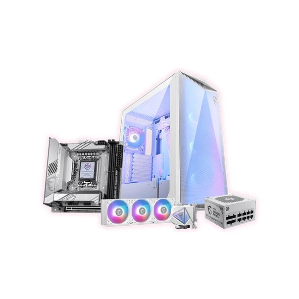 MSI MB MPG Z890I EDGE TI WIFI SOKET 1851 DDR5 8600MHZ(OC) USB 20Gbps 4xM.2 2xTB4 HDMI 2x DP 5G LAN WIFI 7 mini ITX ürün görseli 1