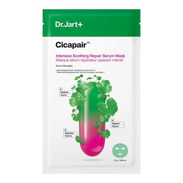 Dr. Jart+ Cicapair İntensive Soothing Repair Serum Mask Yoğun Yatıştırıcı Onarıcı Serum Yüz Maske 25 g ürün görseli 1