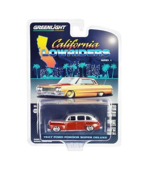 Greenlight California Lowriders 1947 Ford Fordor Super Deluxe 63050-a ürün görseli 1