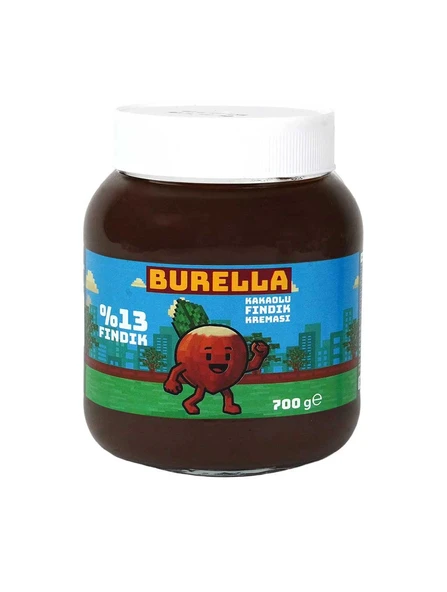 Burella Kakaolu Fındık Kreması %13 Fındık 700g ürün görseli 1