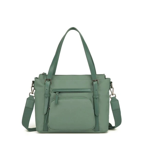 Smart Bags Twill Dimi Kumaş Kadın Omuz Çantası 3329 ürün görseli 1
