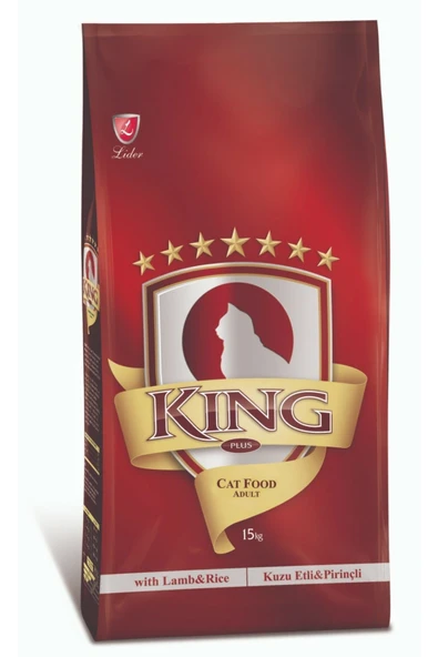 KING KUZU ETLI YETİŞKİN KEDİ MAMASI 15 KG ürün görseli 1