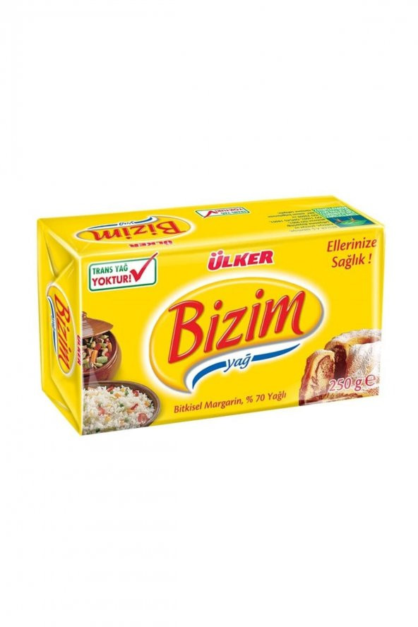 Ülker BİZİM Margarin 250 gr ürün görseli 1