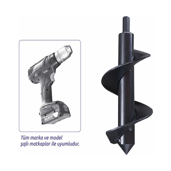 Kadmec Toprak Burgusu X75 Mini Toprak Delme Aparatı ürün görseli 1