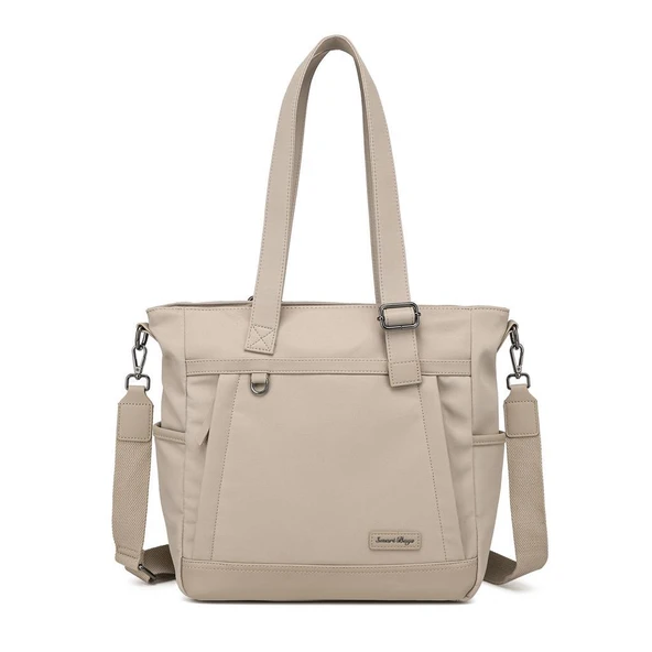 Smart Bags Twill Dimi Kumaş Kadın Omuz Çantası 3331 ürün görseli 1