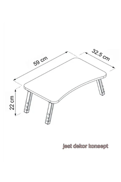 Jest Dekor Konsept Laptop Tablet Standı - Resim 5