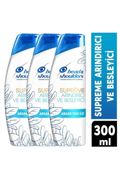 300 Ml Men Şampuan Supreme Arındırıcı Besleyici X 3 Adet ürün görseli 1