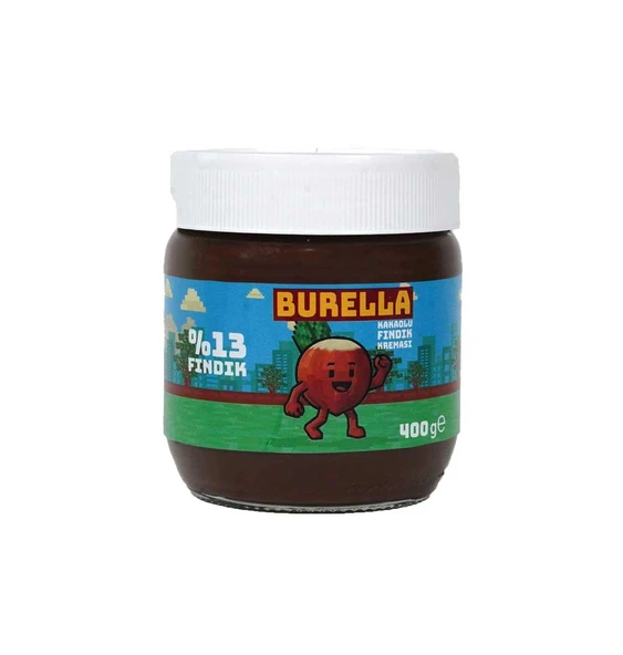 Burella Kakaolu Fındık Kreması %13 Fındık 400g ürün görseli 1